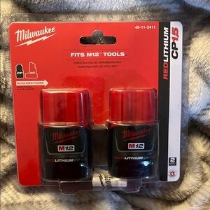 Milwaukee RED LITHIUM battery